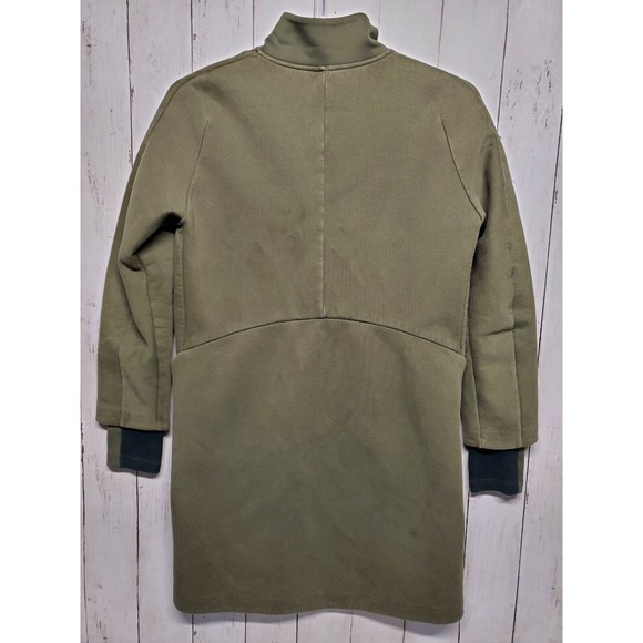 Nike Sportswear Tech Pack Fleece Jacket Women's XS Long Zip Up Olive Green - Picture 2 of 16